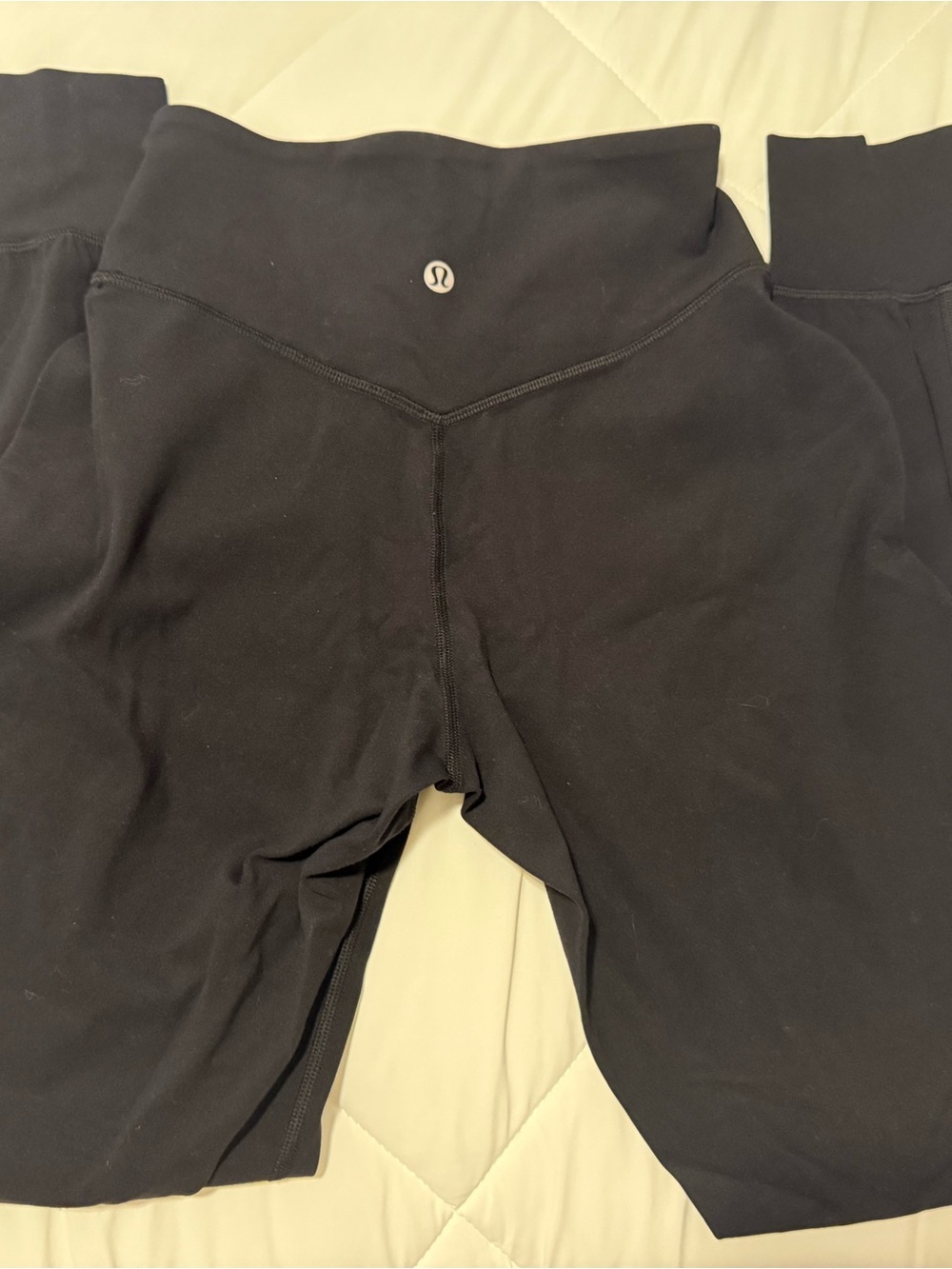 lululemon athletica Black align high rise joggers full length